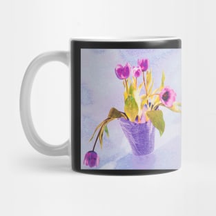 Tulips In A Pot Mug